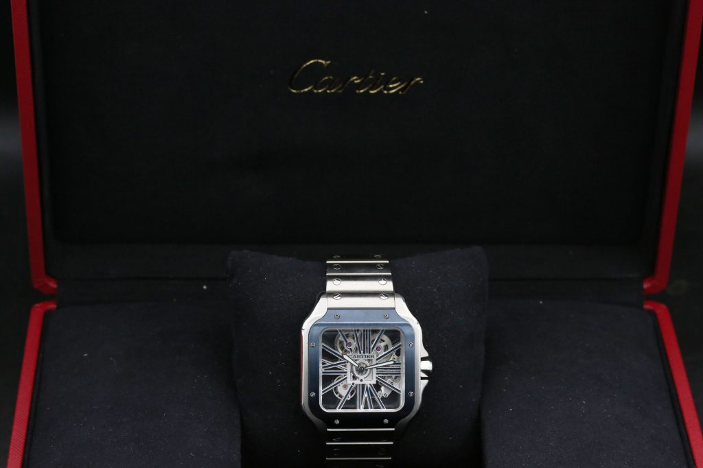 Cartier WHSA0026 Skeleton SANTOS 40mm 2022