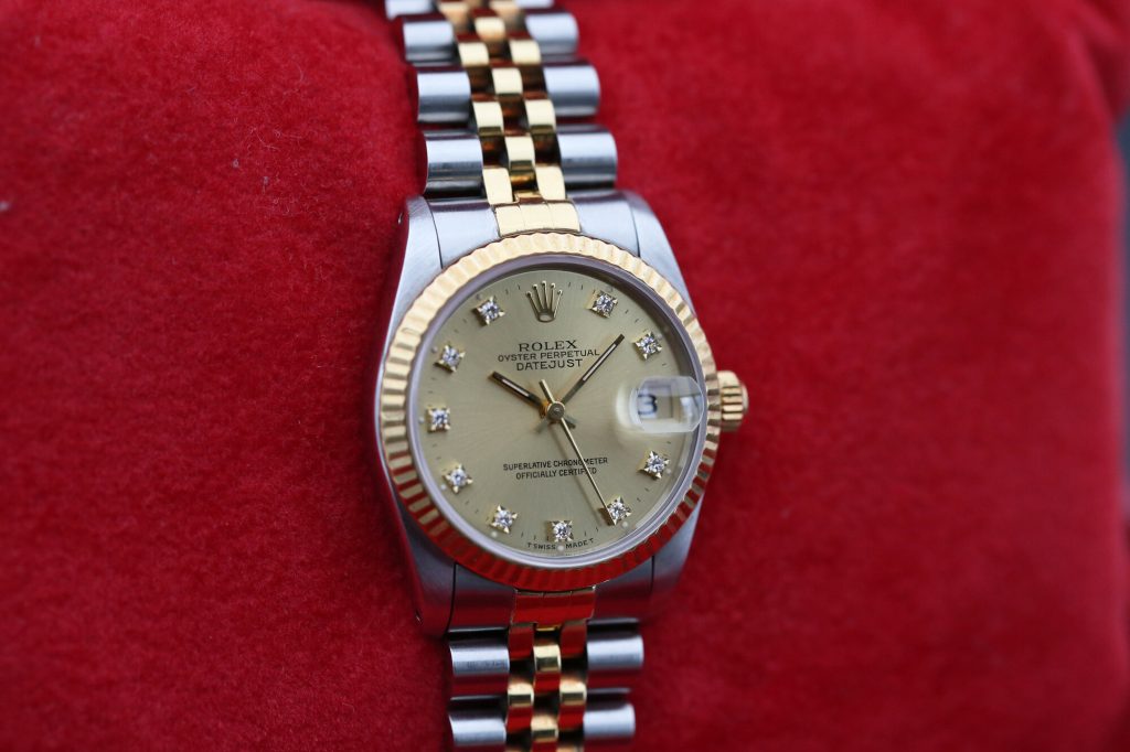 Rolex 68273 Champagne DATEJUST 31mm 1989