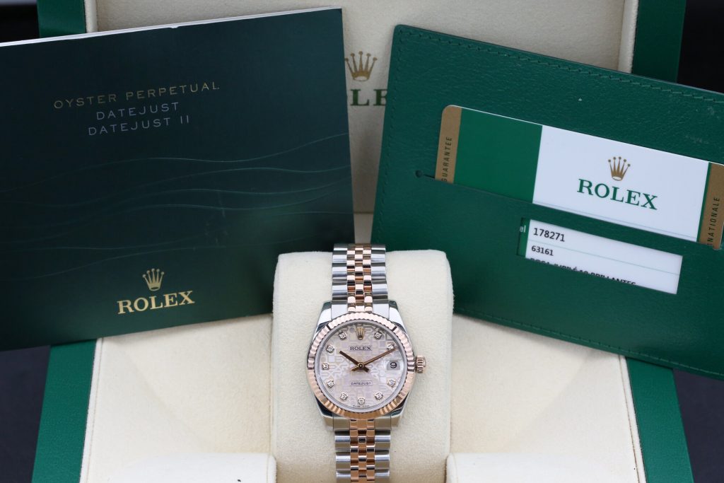 Rolex 178271 Rose Jubilee Diamond DATEJUST 31mm 2015