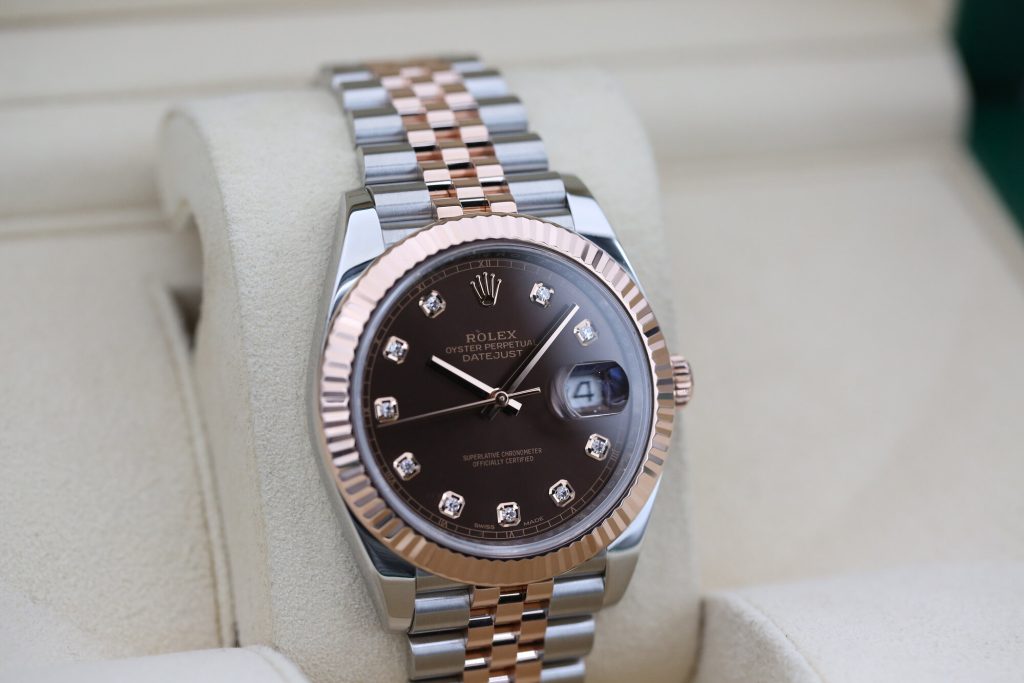 Rolex 126331 Chocolate Diamond DATEJUST 41mm 2020