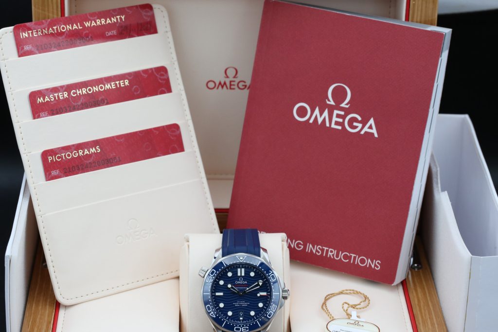 Omega 210.32.42.20.03.001 Blue SEAMASTER  42mm 2021