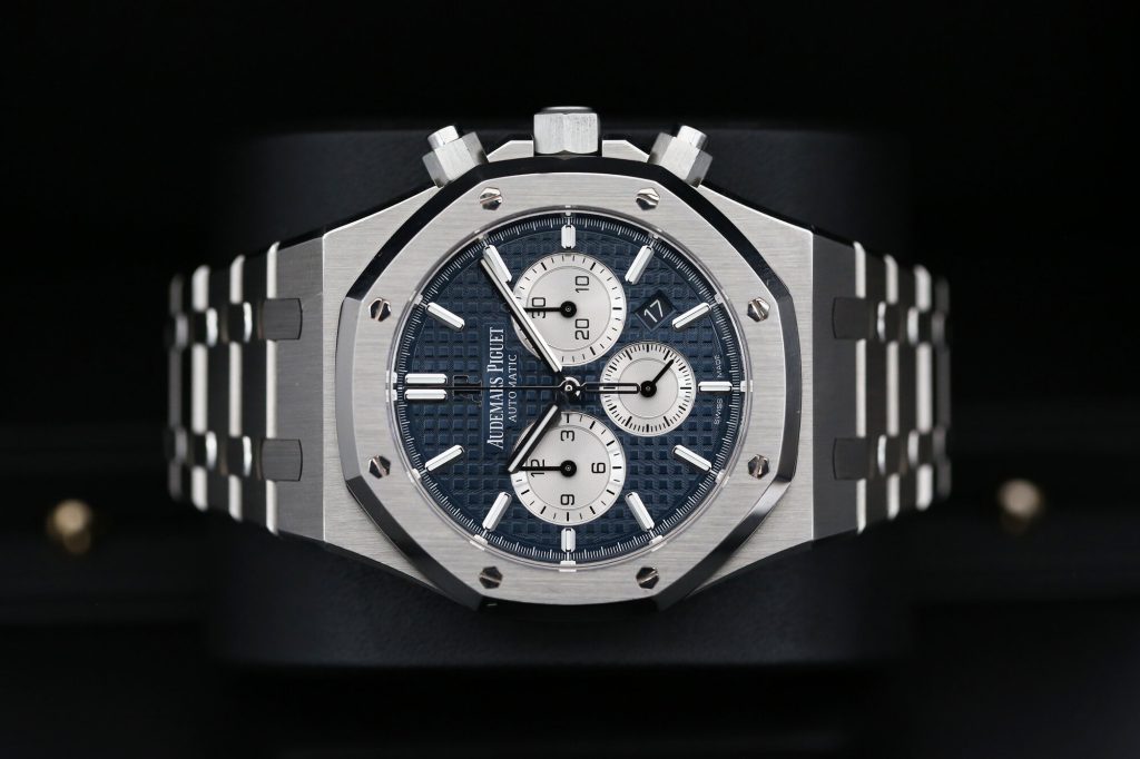 Audemars Piguet 26331ST.OO.1220ST.03 Blue Chronograph ROYAL OAK 41mm 2018
