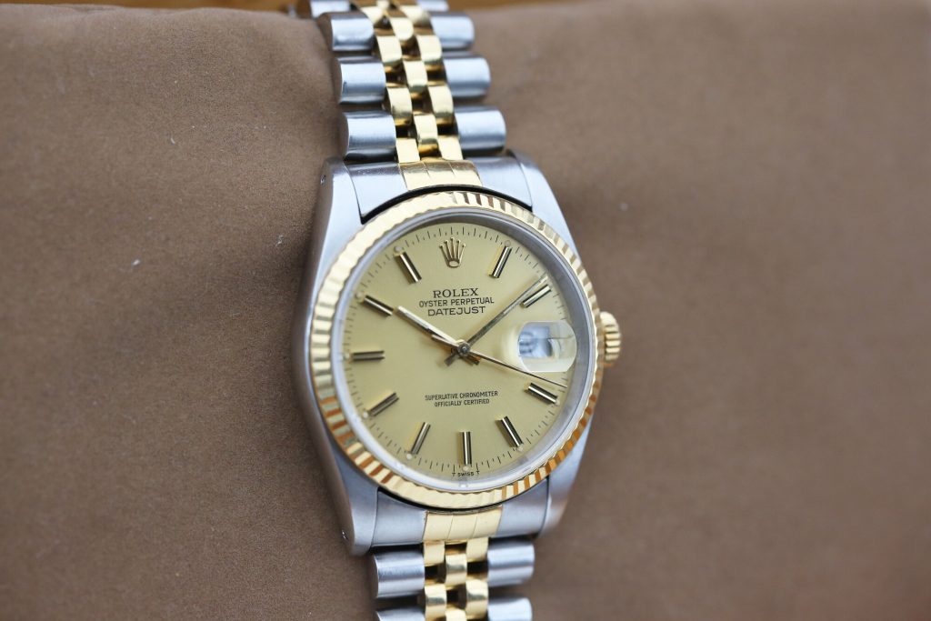 Rolex 16233 Champagne DATEJUST 36mm 1990