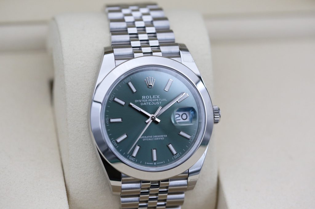 Rolex 126300 Mint Green DATEJUST 41mm 2025