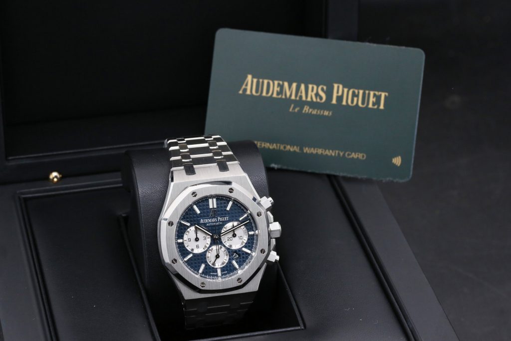 Audemars Piguet 26331ST.OO.1220ST.03 Blue Chronograph ROYAL OAK 41mm 2018