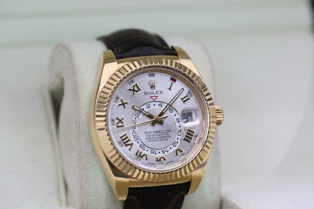 Rolex 326138 Sundust SKYDWELLER 42mm 2015