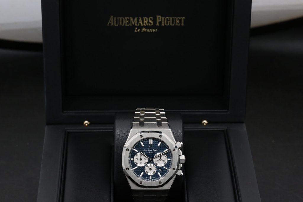 Audemars Piguet 26331ST.OO.1220ST.03 Blue Chronograph ROYAL OAK 41mm 2018