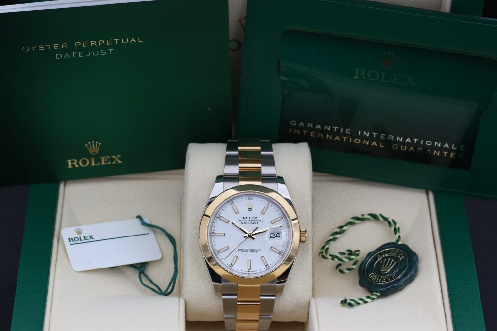 Rolex 126303 White DATEJUST 41 41mm 2022