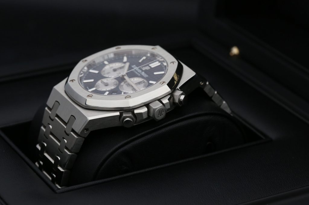 Audemars Piguet 26331ST.OO.1220ST.03 Blue Chronograph ROYAL OAK 41mm 2018