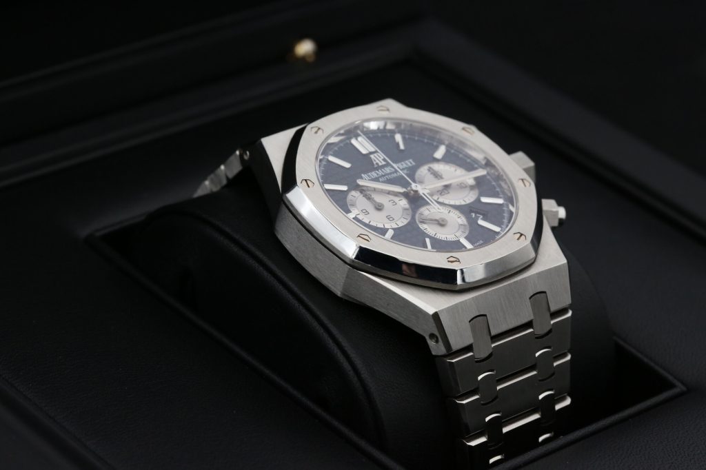 Audemars Piguet 26331ST.OO.1220ST.03 Blue Chronograph ROYAL OAK 41mm 2018
