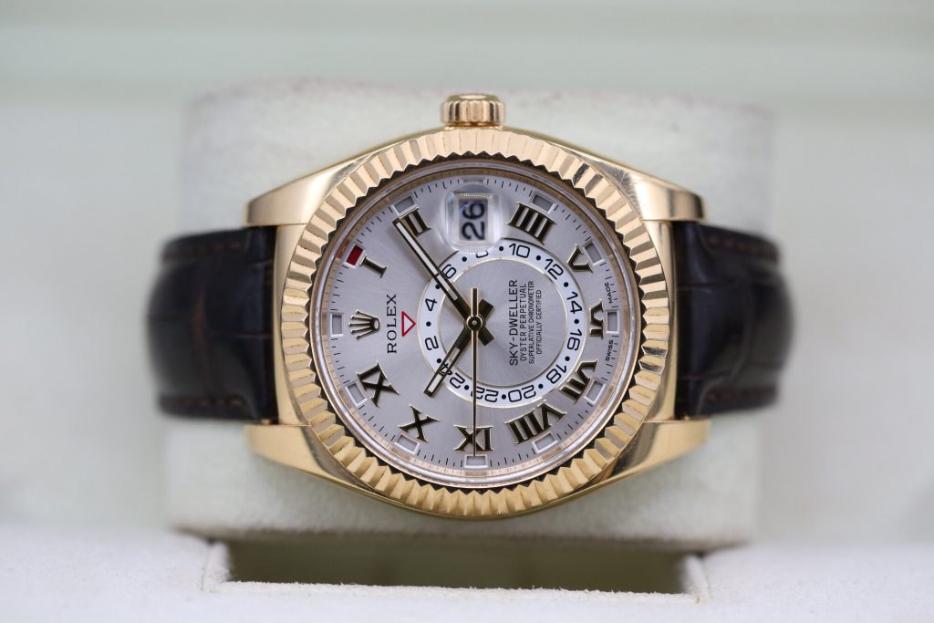 Rolex 326138 Sundust SKYDWELLER 42mm 2015
