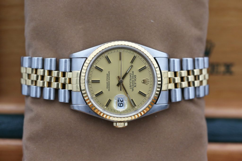 Rolex 16233 Champagne DATEJUST 36mm 1990