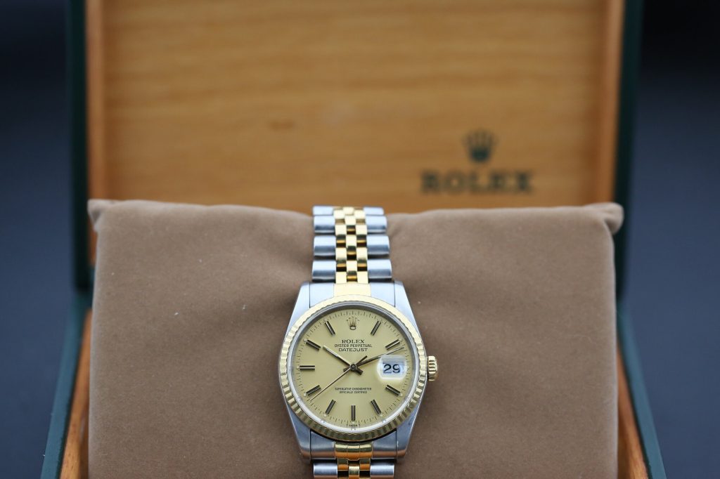Rolex 16233 Champagne DATEJUST 36mm 1990