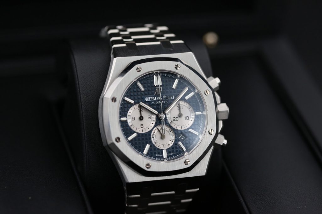 Audemars Piguet 26331ST.OO.1220ST.03 Blue Chronograph ROYAL OAK 41mm 2018