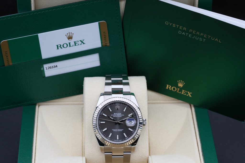 Rolex 126334 Rhodium DATEJUST 41mm 2019