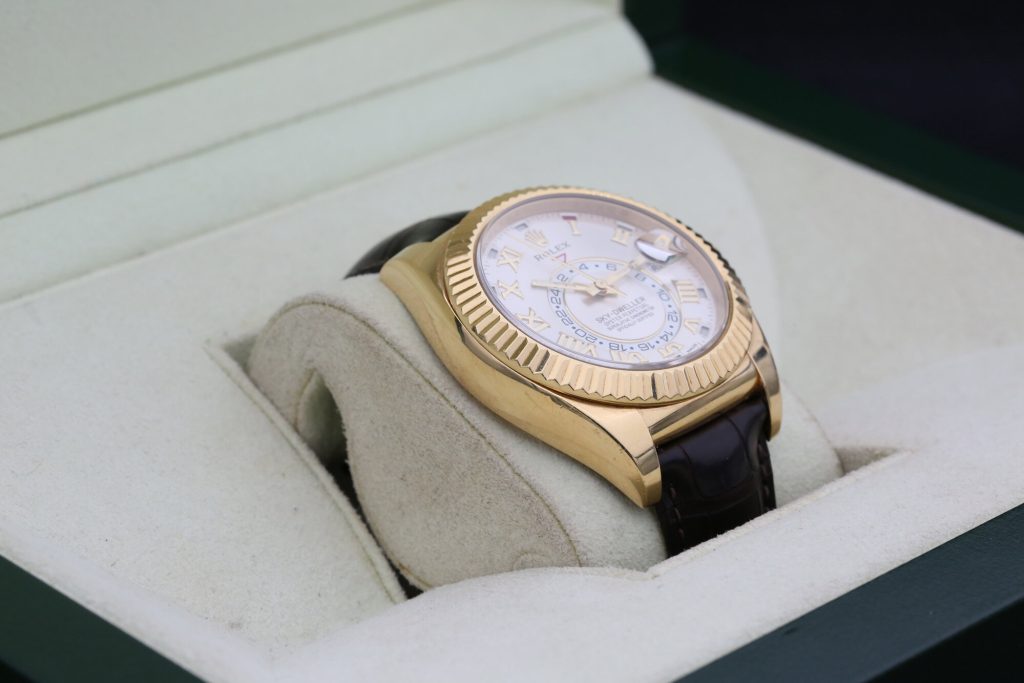 Rolex 326138 Sundust SKYDWELLER 42mm 2015
