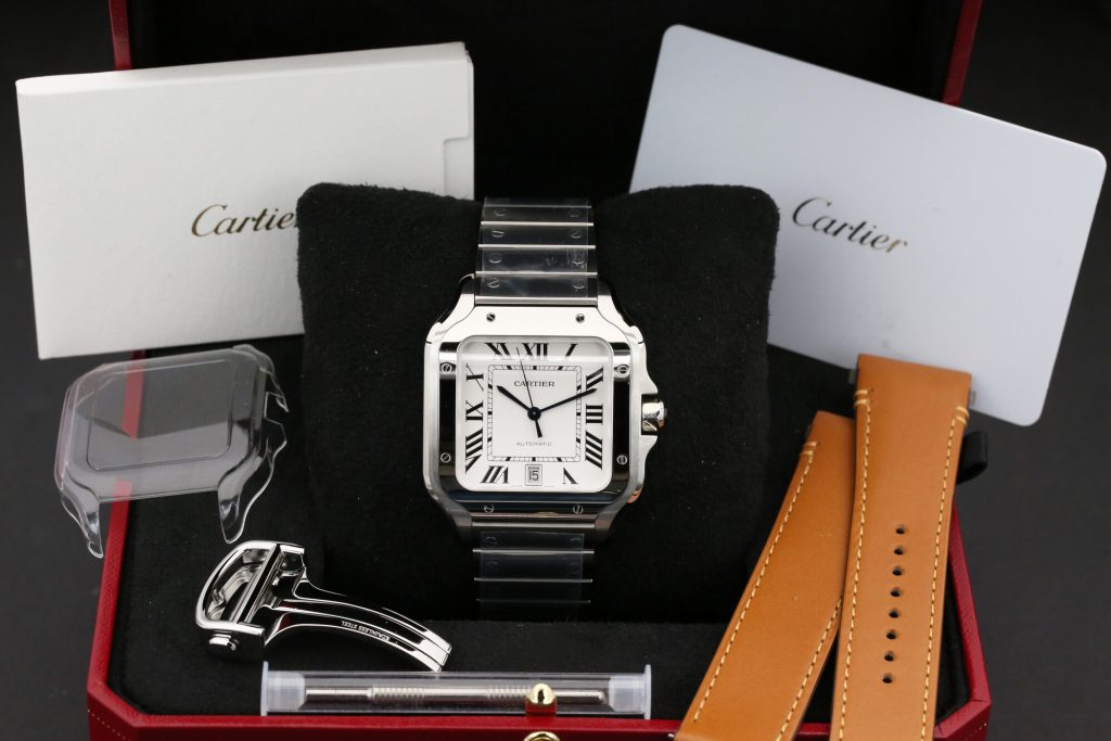 Cartier WSSA0018 White DE SANTOS  40mm 2025