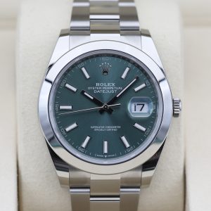 Rolex 126300 Mint Green DATEJUST 41mm 2026