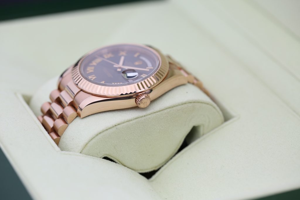 Rolex 218235 Chocolate DAY-DATE II 41mm 2011