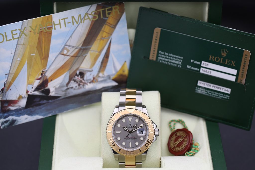 Rolex 16623 Silver YACHT-MASTER 40mm 2007