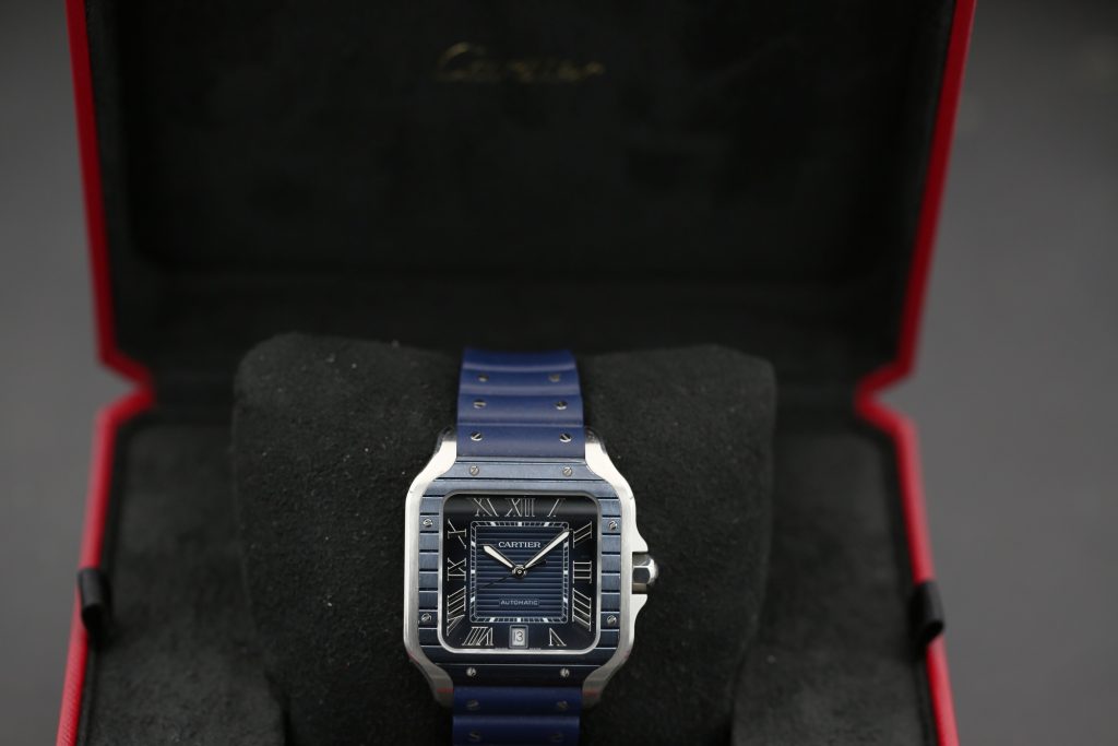 Cartier WSSA0048 Blue CARTIER SANTOS 39.8mm 2022