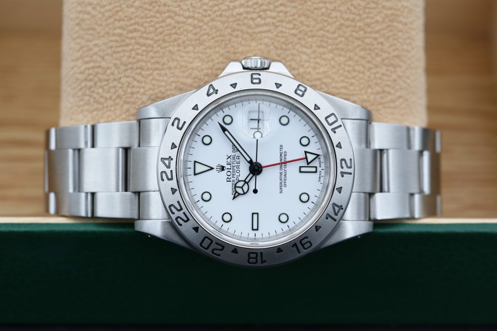 Rolex 16570 White EXPLORER II 40mm 2000