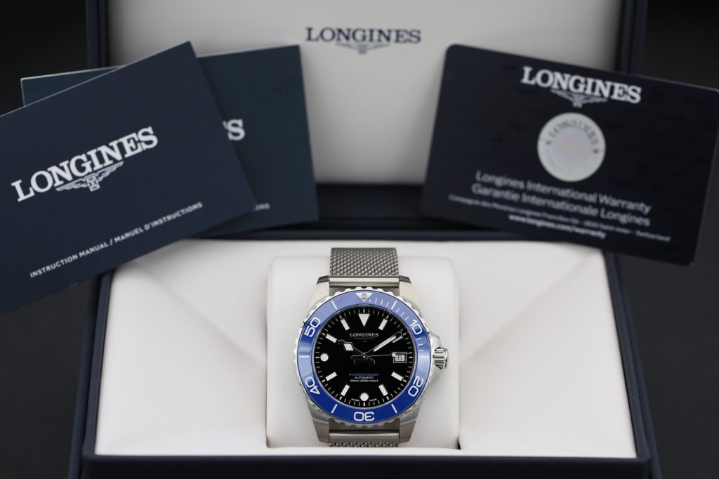 Longines L37794906 Black HYDROCONQUEST 39mm 2026