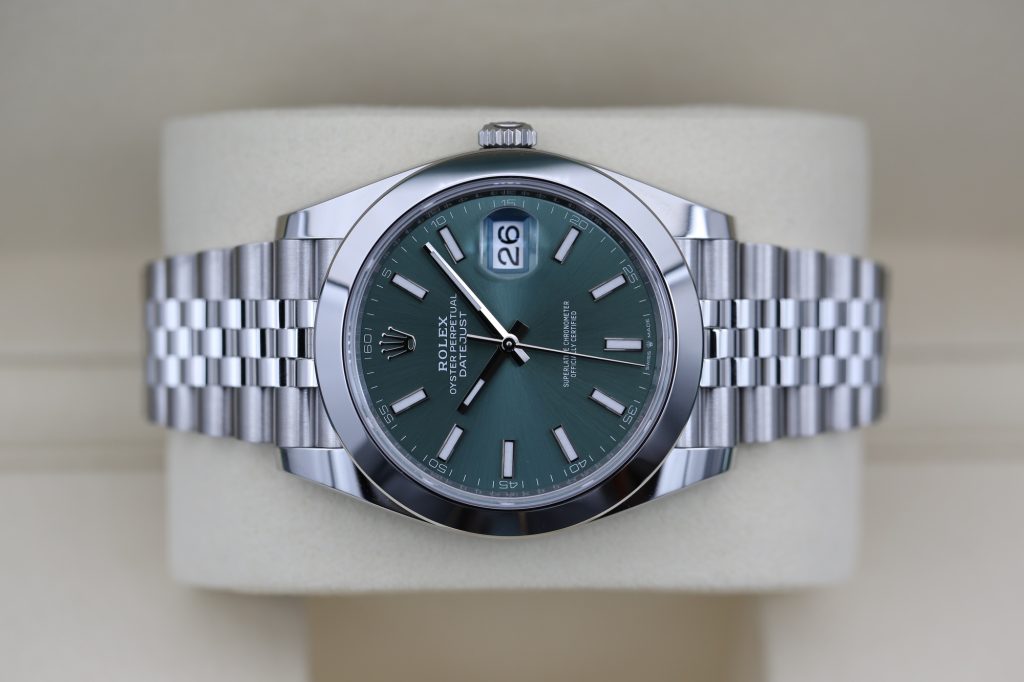 Rolex 126300 Mint Green DATEJUST 41mm 2026