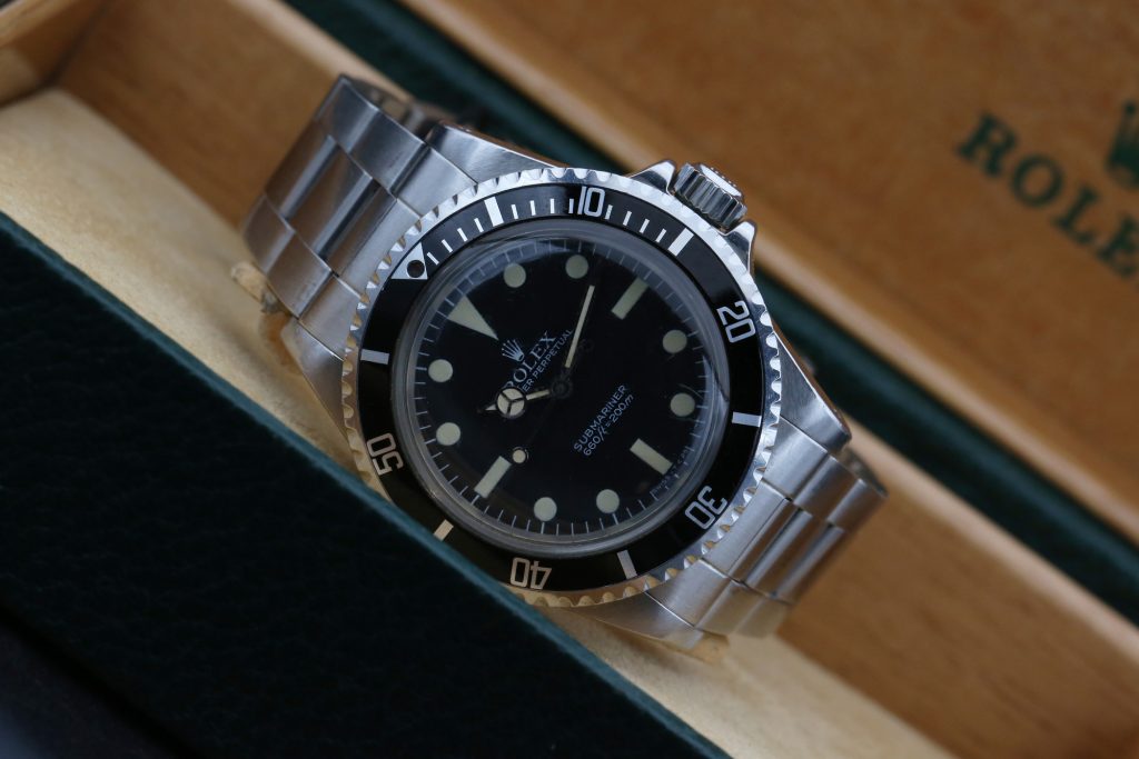 Rolex 5513 Black SUBMARINER 40mm 1984