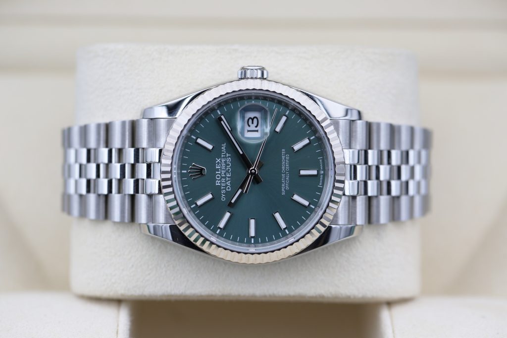 Rolex 126234 Mint Green DATEJUST 36mm 2024