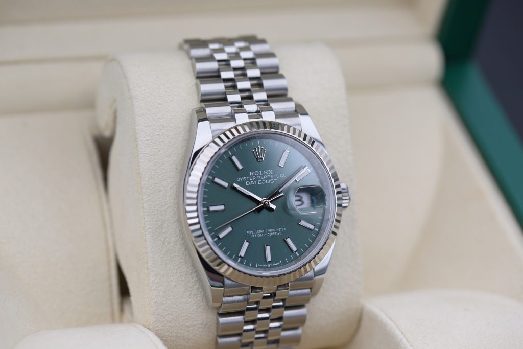 Rolex 126234 Mint Green DATEJUST 36mm 2024