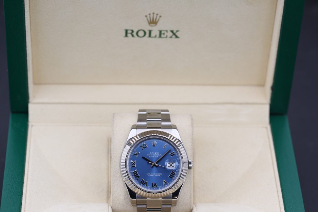 Rolex 116334 Azzurro Blue DATEJUST II 41mm 2014
