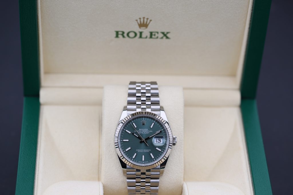Rolex 126234 Mint Green DATEJUST 36mm 2024