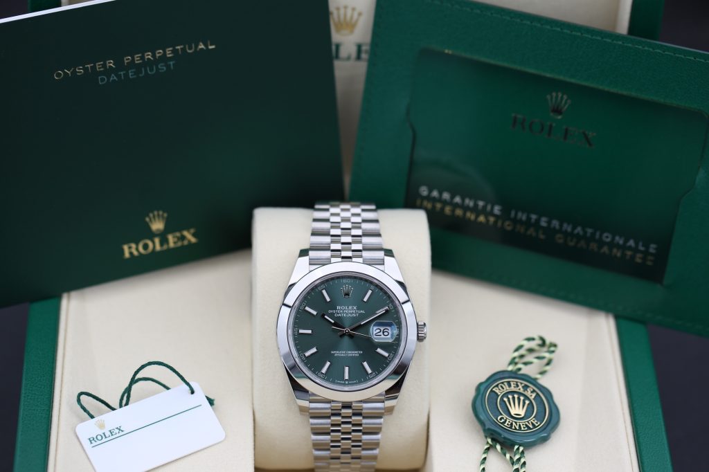 Rolex 126300 Mint Green DATEJUST 41mm 2026