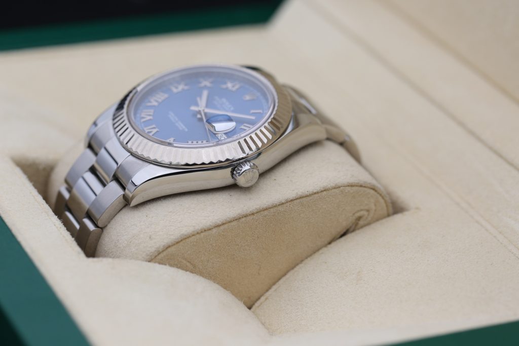Rolex 116334 Azzurro Blue DATEJUST II 41mm 2014