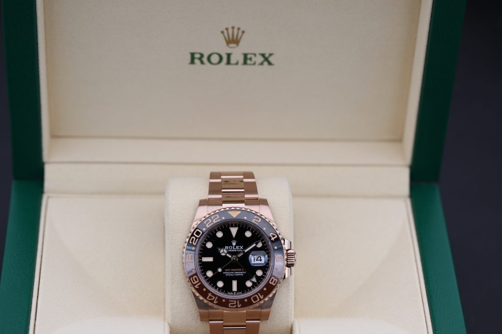 Rolex 126715CHNR Black GMT-MASTER II 40mm 2019 ROOT BEER