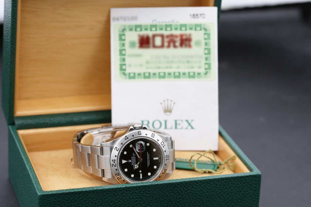 Rolex 16570 Black EXPLORER II 40mm 2002