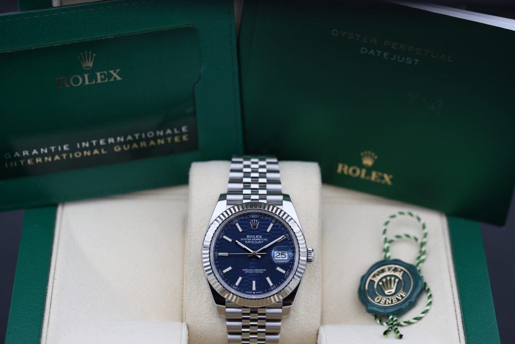 Rolex 126334 Blue Motif DATEJUST 41mm 2022