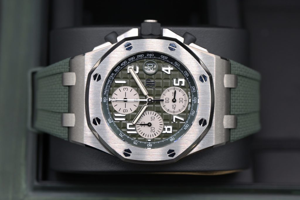 Audemars Piguet 26238TI.OO.A056CA.01 Green ROYAL OAK OFFSHORE  42mm 2022