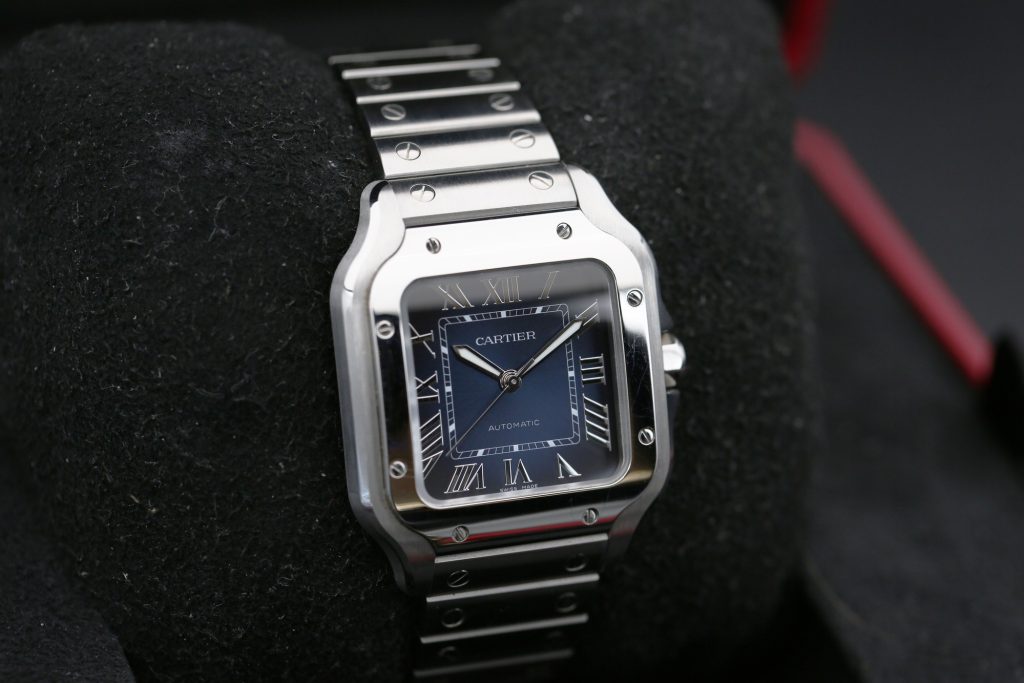 Cartier WSSA0063 Blue SANTOS DE CARTIER 35mm 2026
