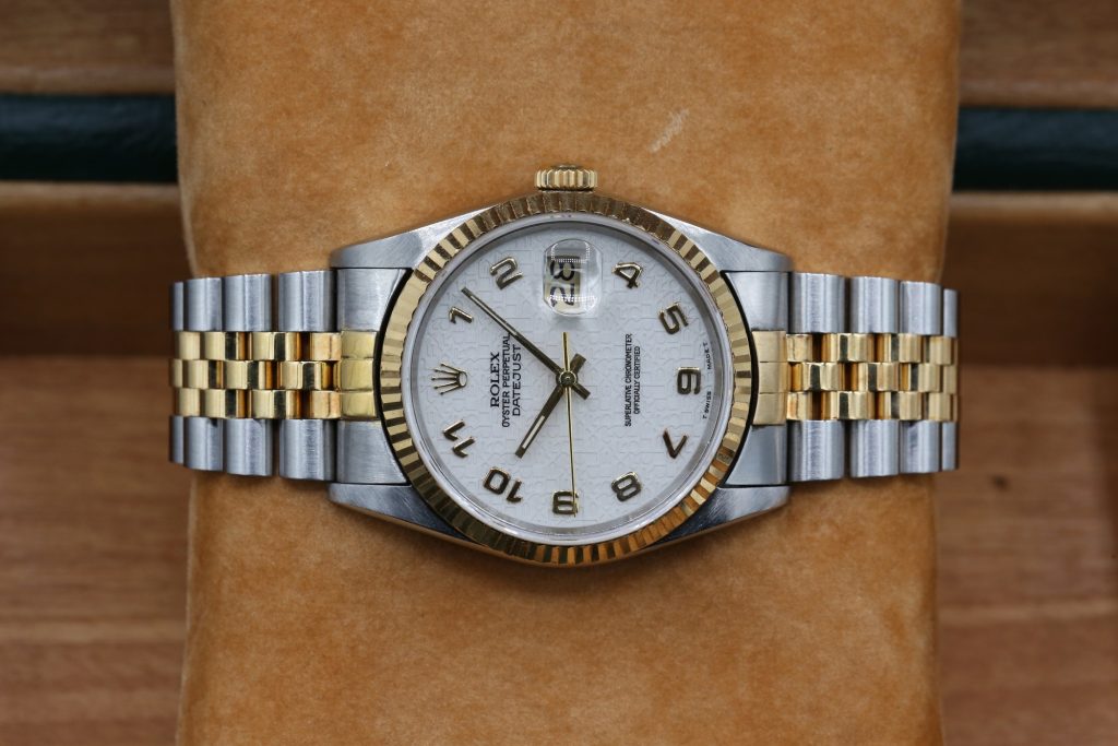 Rolex 16233 Ivory Anniversary Jubilee DATEJUST 36mm 1996