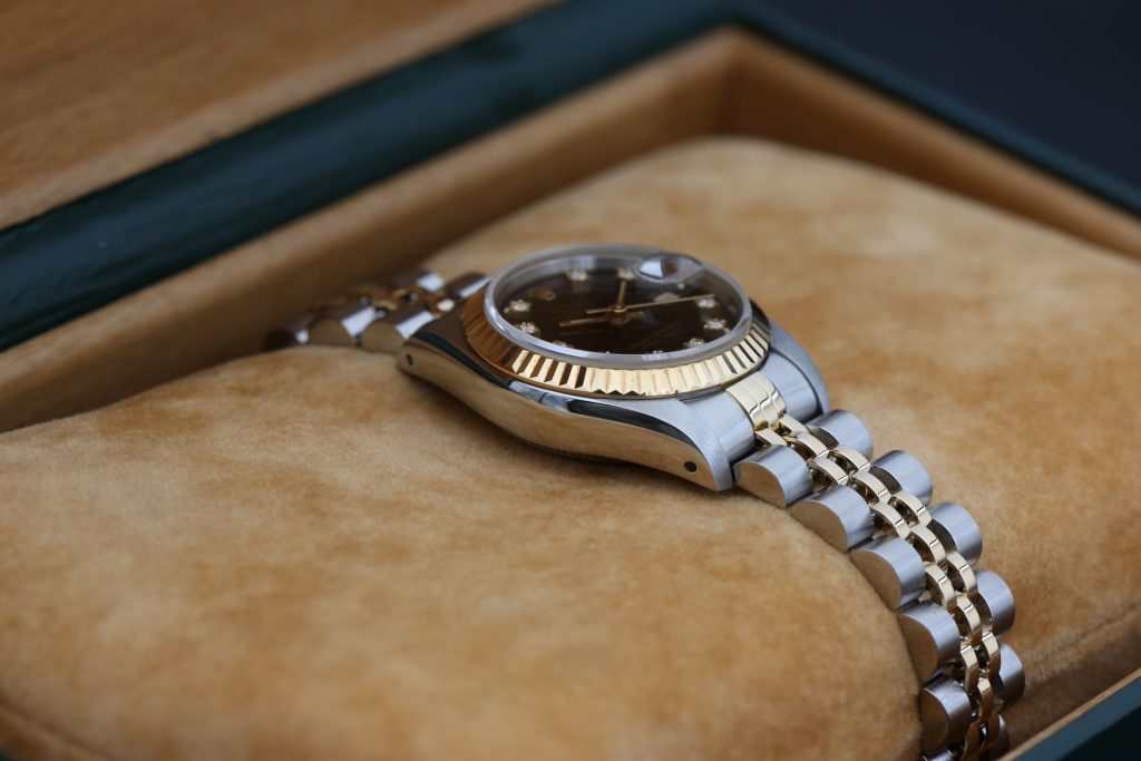 Rolex 69173 Black Diamond DATEJUST 26mm 1993