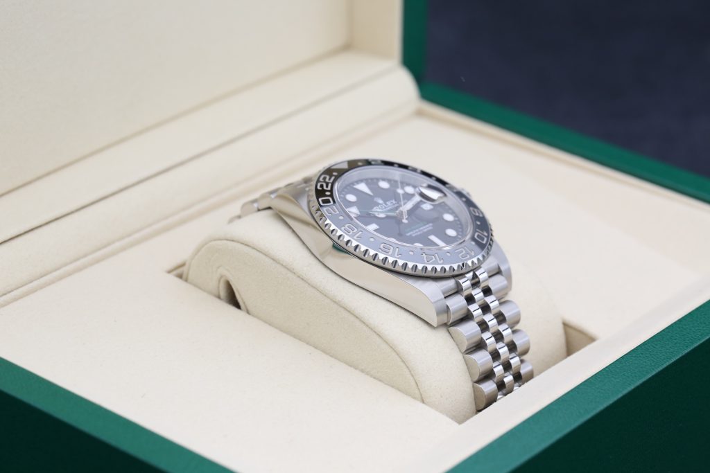 Rolex 126710GRNR Black GMT MASTER II 40mm 2025 Bruce Wayne