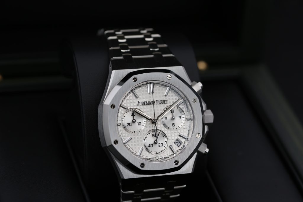 Audemars Piguet 26240ST.OO.1320ST.03 White ROYAL OAK CHRONOGRAPH  41mm 2022 50TH ANNIVERSARY