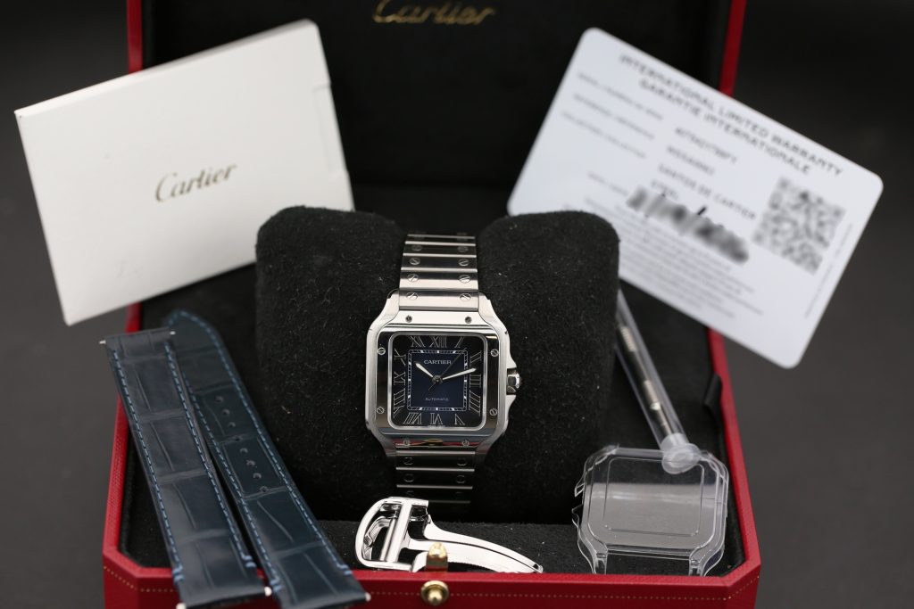 Cartier WSSA0063 Blue SANTOS DE CARTIER 35mm 2026