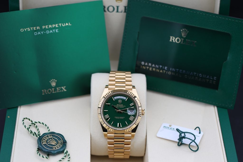 Rolex 228238 Green DAY-DATE 40mm 2025 CONNOR MCGREGOR