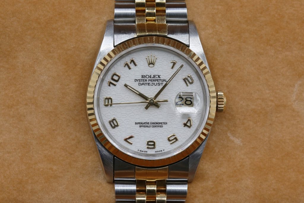 Rolex 16233 Ivory Anniversary Jubilee DATEJUST 36mm 1996