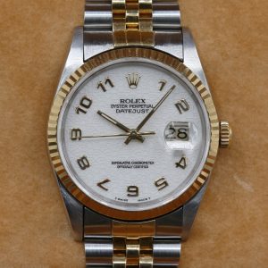 Rolex 16233 Ivory Anniversary Jubilee DATEJUST 36mm 1996