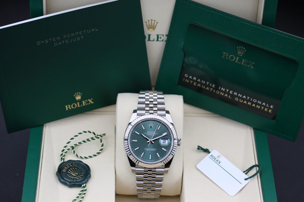 Rolex 126334 Green Index DATEJUST 41mm 2026