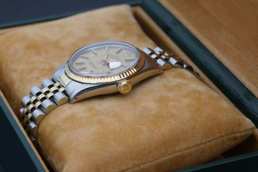 Rolex 16013 Champagne Linen DATEJUST 36mm 1981